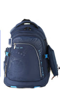 Load image into Gallery viewer, Three M Smart School Bag + Pencil Case Size 20 - Blue and Black
