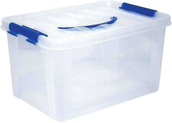 Plastic box for supplies