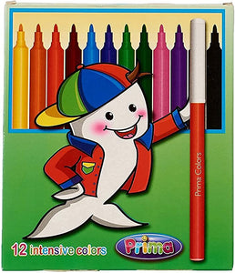 Prima colored thin pens 6 , 12 pcs