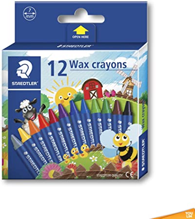 Staedtler wax Crayons 12, 16 , 24 pcs