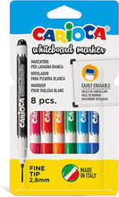 Load image into Gallery viewer, Carioca Whiteboard Markers 4 , 6 , 8 pens
