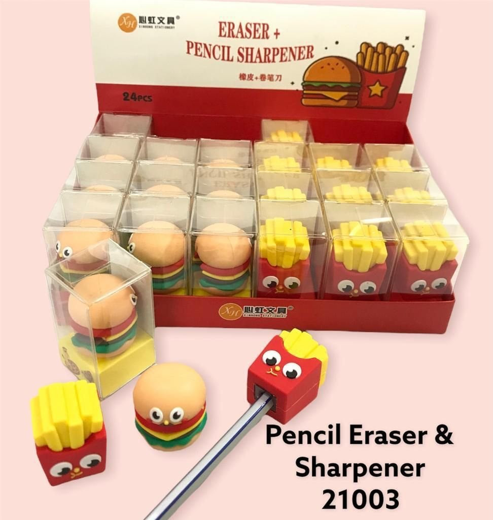 Jiandan Pencil Sharpener + Eraser