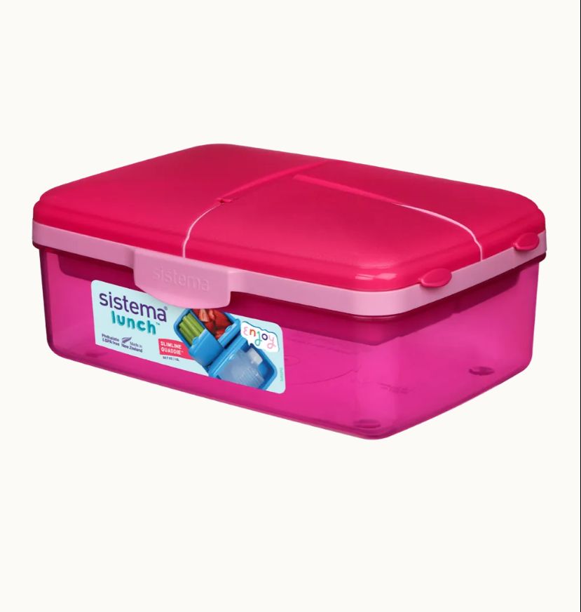 Sistema Quaddie Lunch Box, 1.5 liter - Multi Color price in Egypt,   Egypt