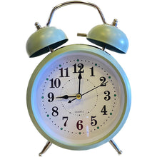 Load image into Gallery viewer, Matte 5 Inch Alarm Analogue Clock With Twin Bell
