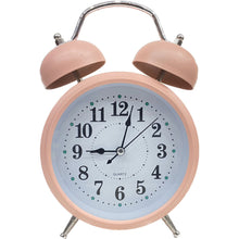 Load image into Gallery viewer, Matte 5 Inch Alarm Analogue Clock With Twin Bell
