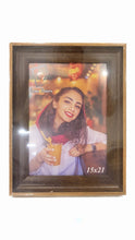 Load image into Gallery viewer, Wooden Frame 15*21 cm with Unbreakable Plastic Frontage
