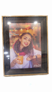 Wooden Frame 15*21 cm with Unbreakable Plastic Frontage