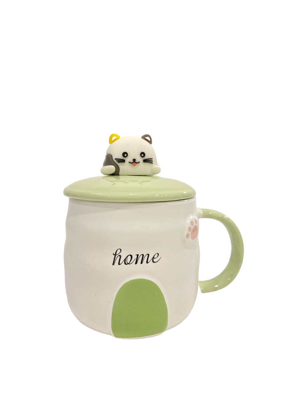 Panda Ceramic Mug with spoon