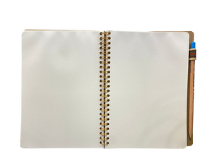 Arabesque Spiral Notebook Plain 80 Sheets