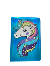 Load image into Gallery viewer, Metallic Unicorn Lined Notebook
