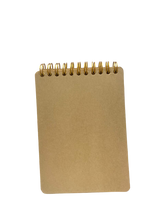 Load image into Gallery viewer, Probliama Spiral Kraft Plain Notebook
