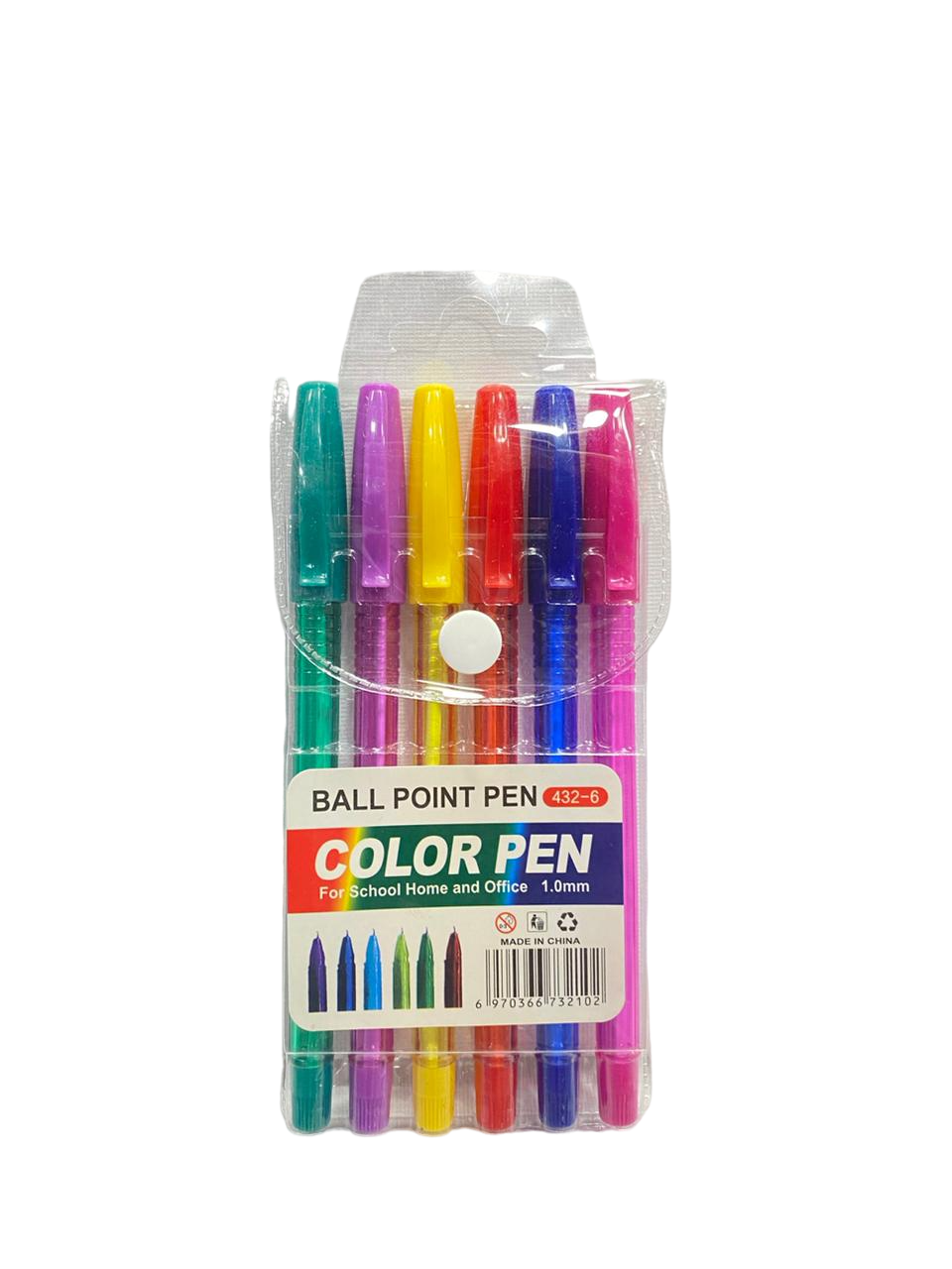 Color Pen Ball Point 1.0mm