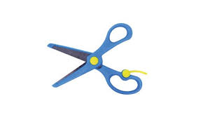 Pair of Scissors ( Metal Blade - Round End )