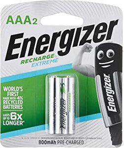 Energizer AA2 Extreme Recharge double battery